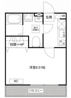 エムクアトロ柏II【2階】の間取り