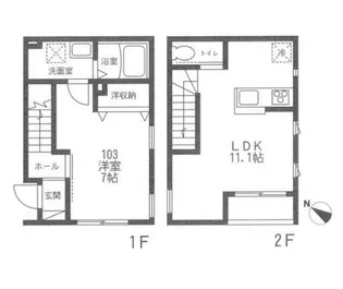 フェリーチェ山王の間取り