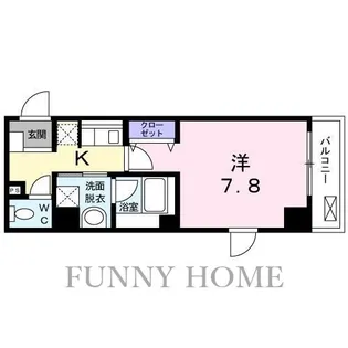 エヴァー プロニティー・ヒロ【3階】の間取り