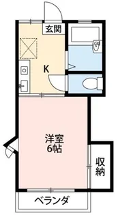 リバーサイドビラ【1階】の間取り