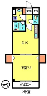 スワームマンションII【4階】の間取り