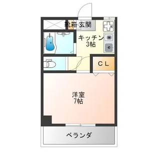 メゾン・ヴィラージュ【3階】の間取り