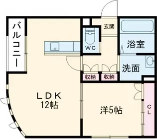 カプリコーン【2階】の間取り