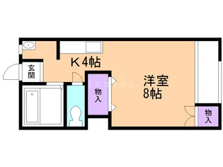 marine harbor青森【2階】の間取り