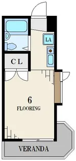 アルベールハセガワ【1階】の間取り