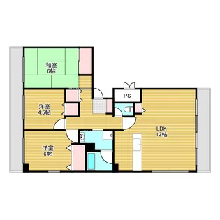 神田第2ビル【5階】の間取り