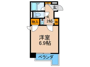 ヴィクトリー鷺洲【4階】の間取り