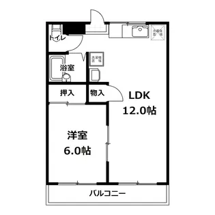 ソシアN【2階】の間取り