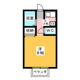 クレストK【1階】の間取り