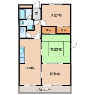 メゾン藤崎【2階】の間取り