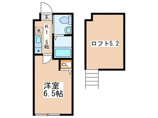 ラ・シャンス相模大野第28【2階】の間取り