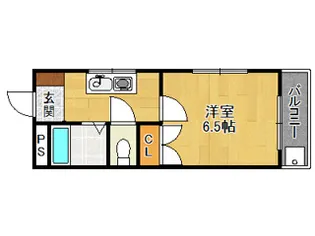 フレンズB棟【1階】の間取り