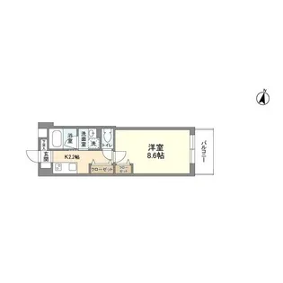 CORVAL三軒茶屋の間取り