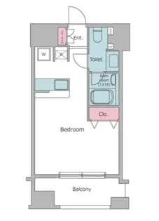 ピアネッタ汐留【3階】の間取り