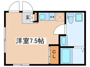 クオリア渋谷本町【3階】の間取り