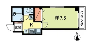 Amity新高円寺【2階】の間取り