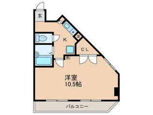 ユニベール【2階】の間取り