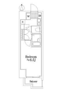 メインステージ西麻布【1階】の間取り