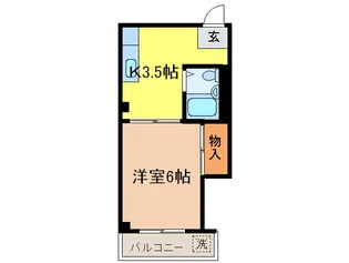 フェニックス1【3階】の間取り