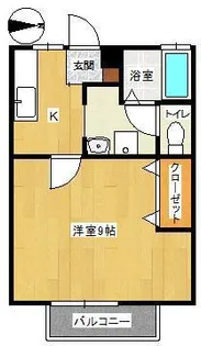 ルミエール33【1階】の間取り