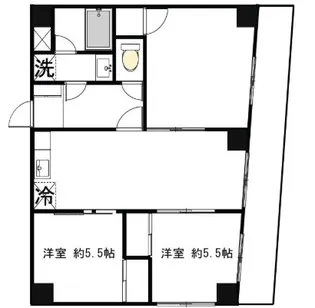 ラッキー浅草橋ビル【6階】の間取り