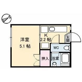 昭和ハイツ【2階】の間取り