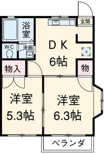 Sweet HomeI【1階】の間取り