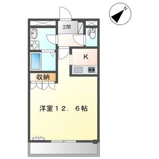 ハッピネス東川口【2階】の間取り