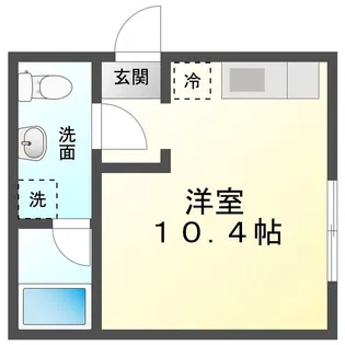 greenhills(グリーンヒルズ)【1階】の間取り