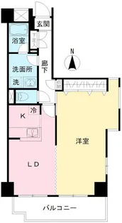 パティオAKI【4階】の間取り