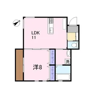 フィロメーナA【1階】の間取り