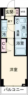 メインステージ千住中居町【4階】の間取り