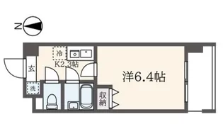 WINDSI【6階】の間取り