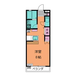 ルミネ・メゾン【1階】の間取り