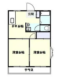 宮前平スターレジデンス第1【2階】の間取り