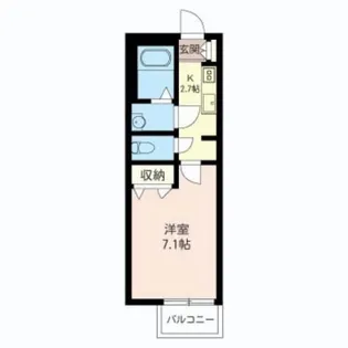 ルマK【2階】の間取り