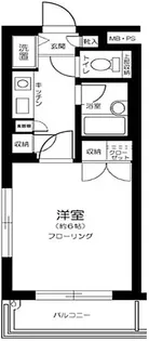 三協グリーンコート落合駅前・PARTII【3階】の間取り