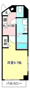 LE GRAND BLEU -グランブルー-【4階】の間取り