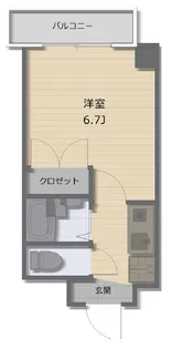 大宮プラザH【3階】の間取り