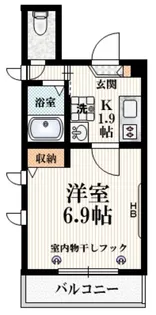 大城メゾン【3階】の間取り