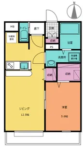 ソシア坂下町【2階】の間取り