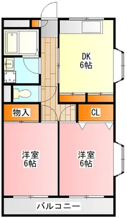 アムールオオカサ【2階】の間取り