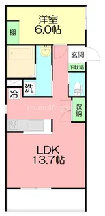 Grand Arbre(グランアーブル)【2階】の間取り