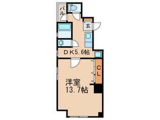 ドムスII【4階】の間取り