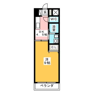 メゾン・ド・エトワール【4階】の間取り