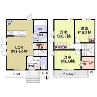 IL PAESE【1階】の間取り