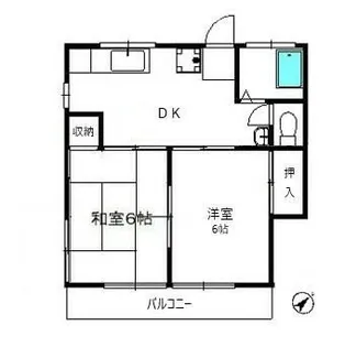 グリーンハウス【2階】の間取り