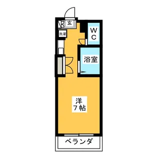 遠田ビル【4階】の間取り