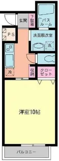 レインボーマナ上杉【4階】の間取り