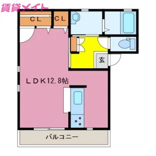 Eau de Vie【1階】の間取り